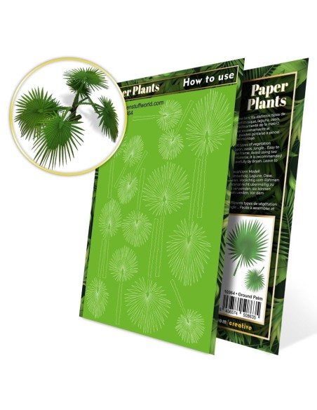 Plantes à Papier - Palmier au Sol