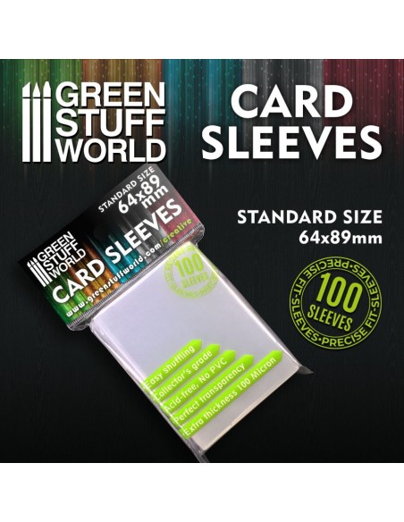 Pochettes de Cartes - Standard 64x89mm