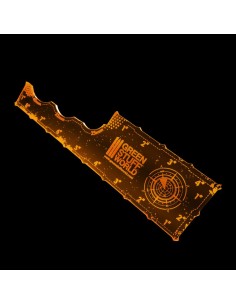 Mesureur Gaming - Orange Fluor 8 pouces