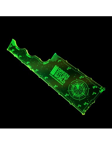 Mesureur Gaming - Fluor Lime Green 8 pouces