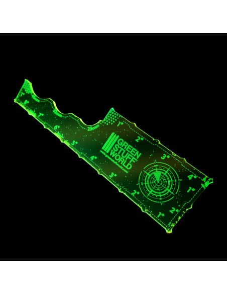 Mesureur Gaming - Fluor Lime Green 8 pouces