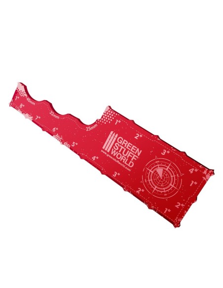 Mesureur Gaming - Rouge 8 pouces