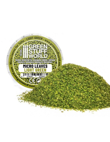 MICRO FEUILLES - Mélange vert clair