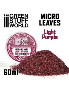 MICRO FEUILLES - Mélange violet clair