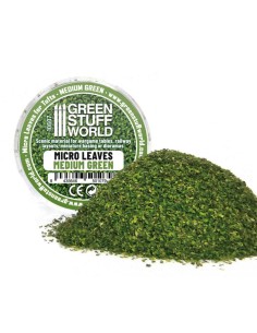MICRO FEUILLES - Mélange vert moyen