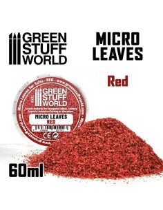 MICRO FEUILLES - Mélange rouge