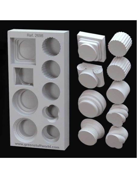 MOULES en Silicone - Colonnes