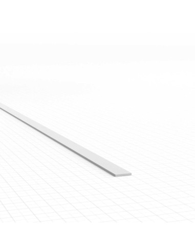 uPVC Plasticard - Profilé Extra-fin 0.25mm x 2mm