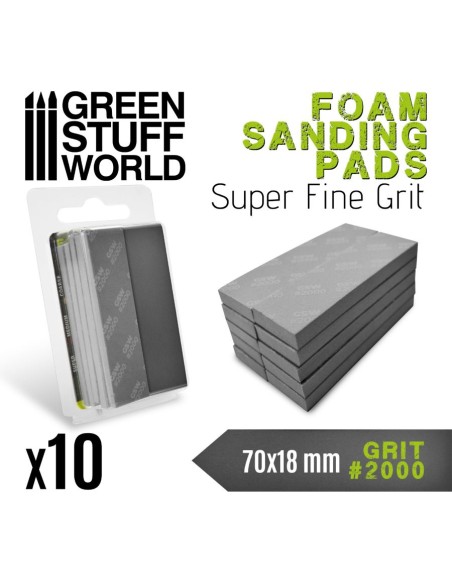 Eponge de Ponçage Flexible - Grain 2000