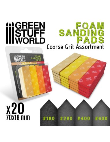 Eponge de Ponçage Flexible - Assortiment de...