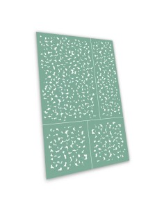 Pochoirs auto-adhésifs - Disque de camouflage