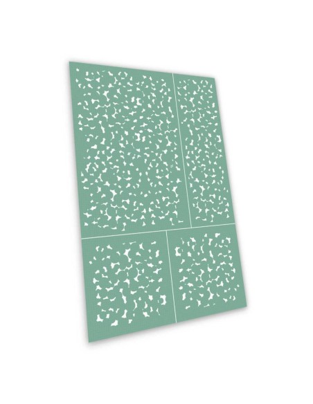 Pochoirs auto-adhésifs - Disque de camouflage