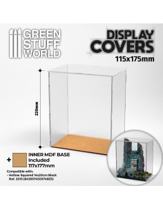 Vitrine ouverte 115x175mm (22cm de haut)