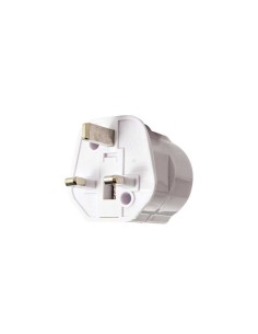 Adaptateur de prise UE-UK Blanc