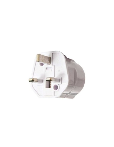 Adaptateur de prise UE-UK Blanc