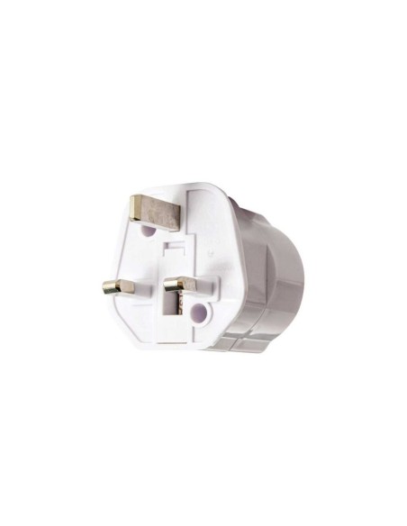 Adaptateur de prise UE-UK Blanc
