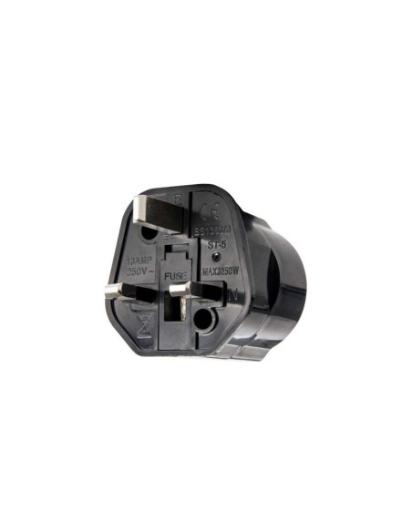 Adaptateur de prise UE-UK Noir
