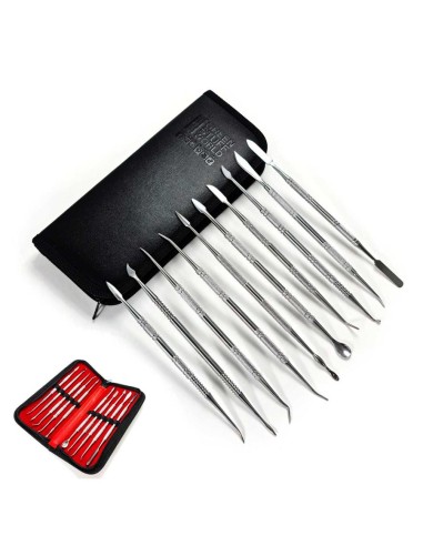 Set de 10 lancettes et spatules