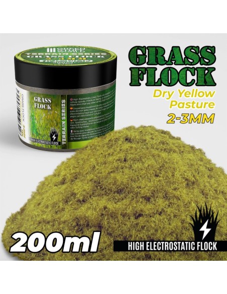 Herbe Statique 2-3mm- DRY YELLOW PASTURE - 200ml