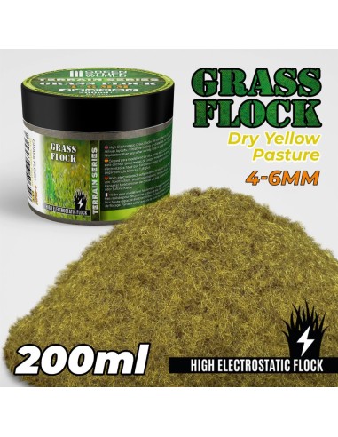 Herbe Statique 4-6mm- DRY YELLOW PASTURE - 200ml