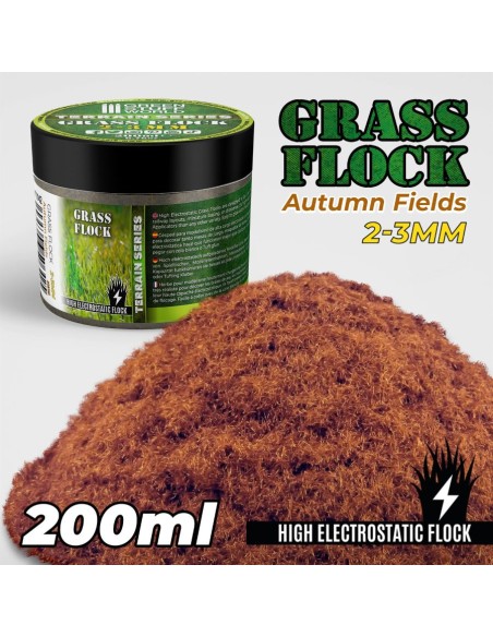 Herbe Statique 2-3mm- AUTUMN FIELDS - 200ml