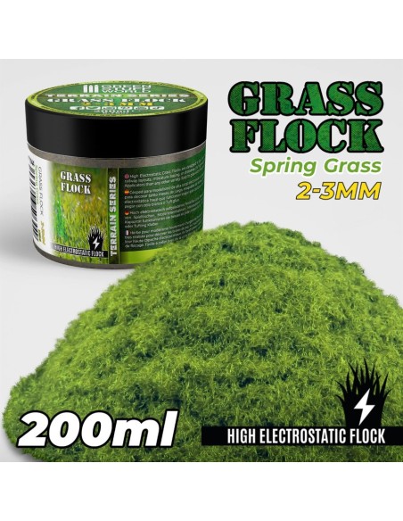 Herbe Statique 2-3mm- SPRING GRASS - 200ml