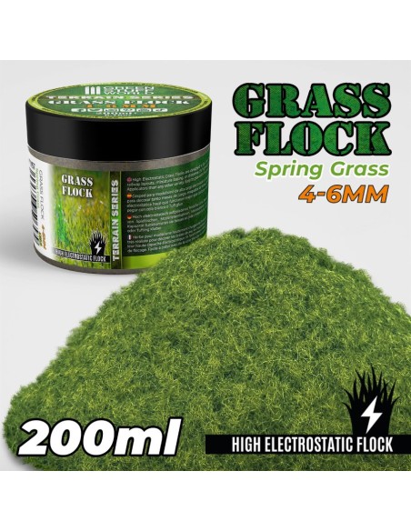 Herbe Statique 4-6mm- SPRING GRASS - 200ml