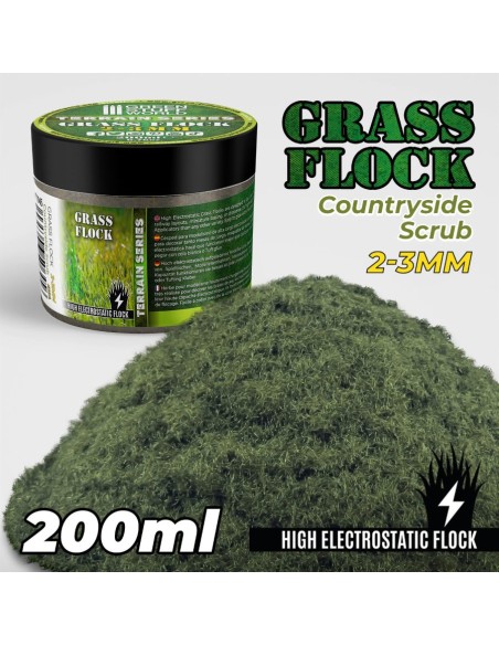 Herbe Statique 2-3mm- COUNTRYSIDE SCRUB - 200ml