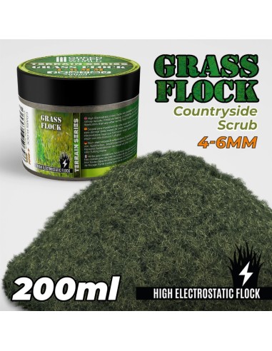 Herbe Statique 4-6mm- COUNTRYSIDE SCRUB - 200ml