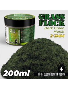 Herbe Statique 2-3mm- DARK GREEN MARSH - 200ml
