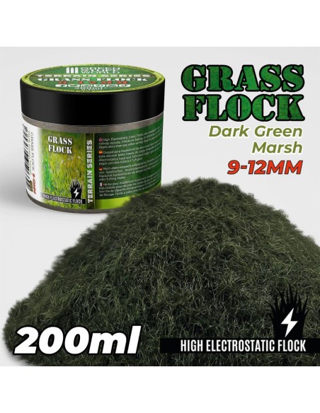 Herbe Statique 9-12mm- DARK GREEN MARSH - 200ml