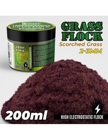 Herbe Statique 2-3mm- SCORCHED BROWN - 200ml