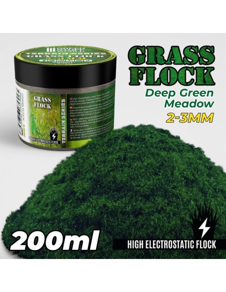 Herbe Statique 2-3mm- DEEP GREEN MEADOW - 200ml