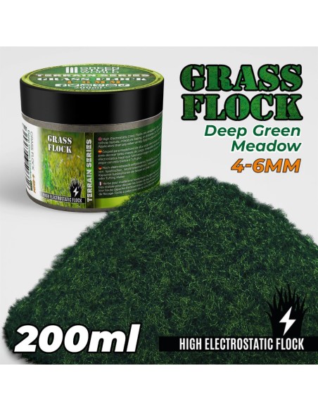 Herbe Statique 4-6mm- DEEP GREEN MEADOW - 200ml