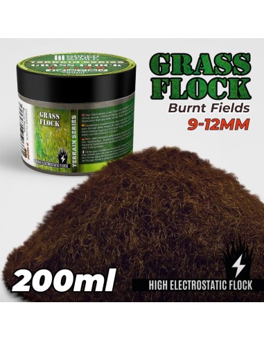 Herbe Statique 9-12mm- BURNT FIELDS - 200ml