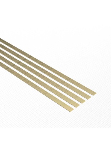 Profilé plat en laiton 0.2 x 3mm