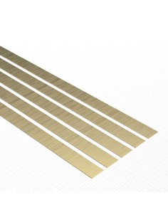 Profilé plat en laiton 0.2 x 6mm