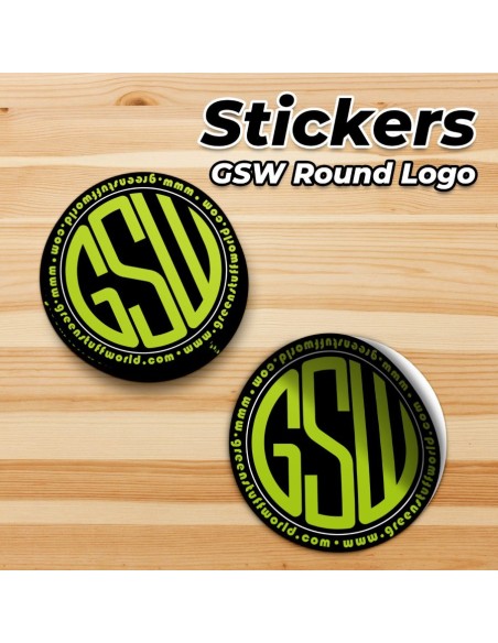 Autocollant Logo rond GSW