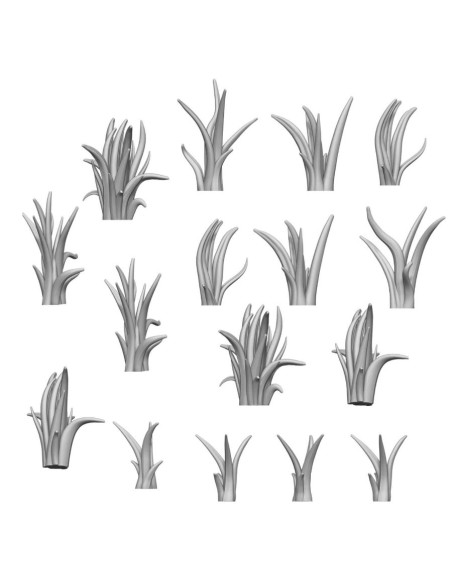 SET IMPRIME EN 3D - HERBES HAUTES