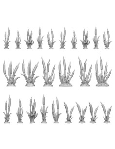 SET IMPRIME EN 3D - PLANTES QUENOUILLES
