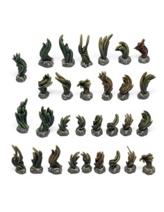 SET IMPRIME EN 3D - ALGUES MARINES