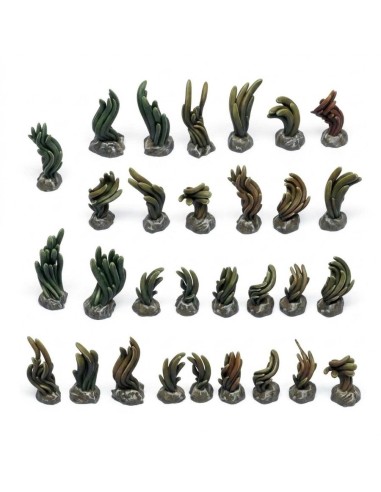 SET IMPRIME EN 3D - ALGUES MARINES
