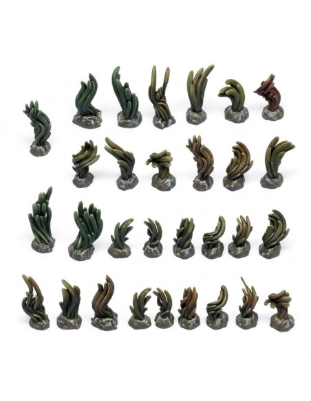 SET IMPRIME EN 3D - ALGUES MARINES