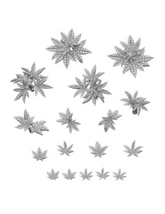 SET IMPRIME EN 3D - CANNABIS