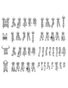 SET IMPRIME EN 3D - SCEAUX DE PURETE CHAOS