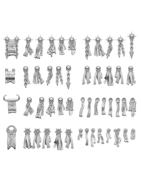 SET IMPRIME EN 3D - SCEAUX DE PURETE CHAOS