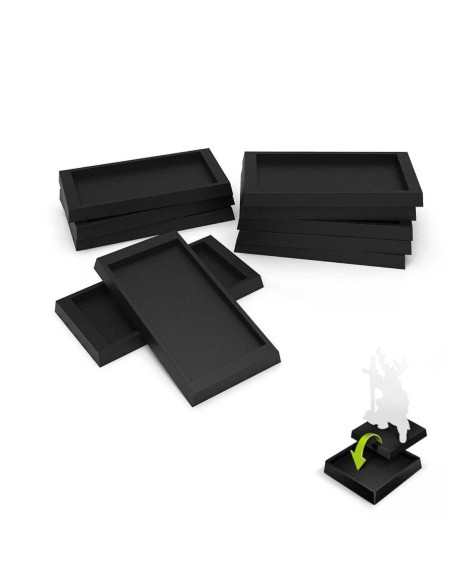 Adaptateur pour socle en plastique 25x50 à 30x60mm