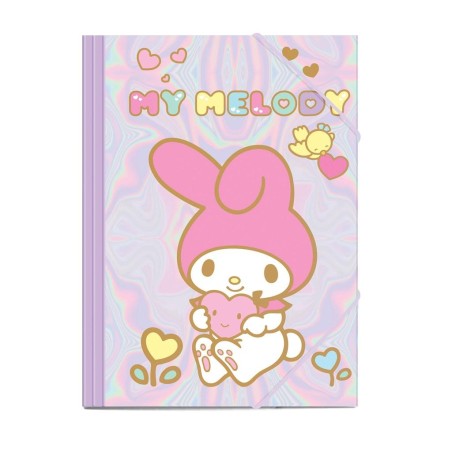 MY MELODY - Chemise avec élastiques Format 25x35cm