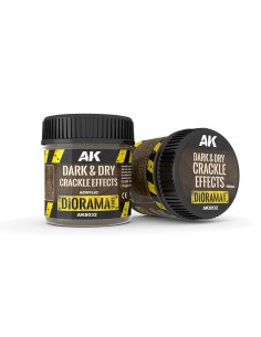 DARK & DRY CRACKLE EFFECTS - 100ml (Acrylic)