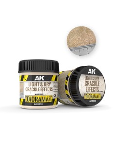 LIGHT & DRY CRACKLE EFFECTS - 100ml (Acrylic)